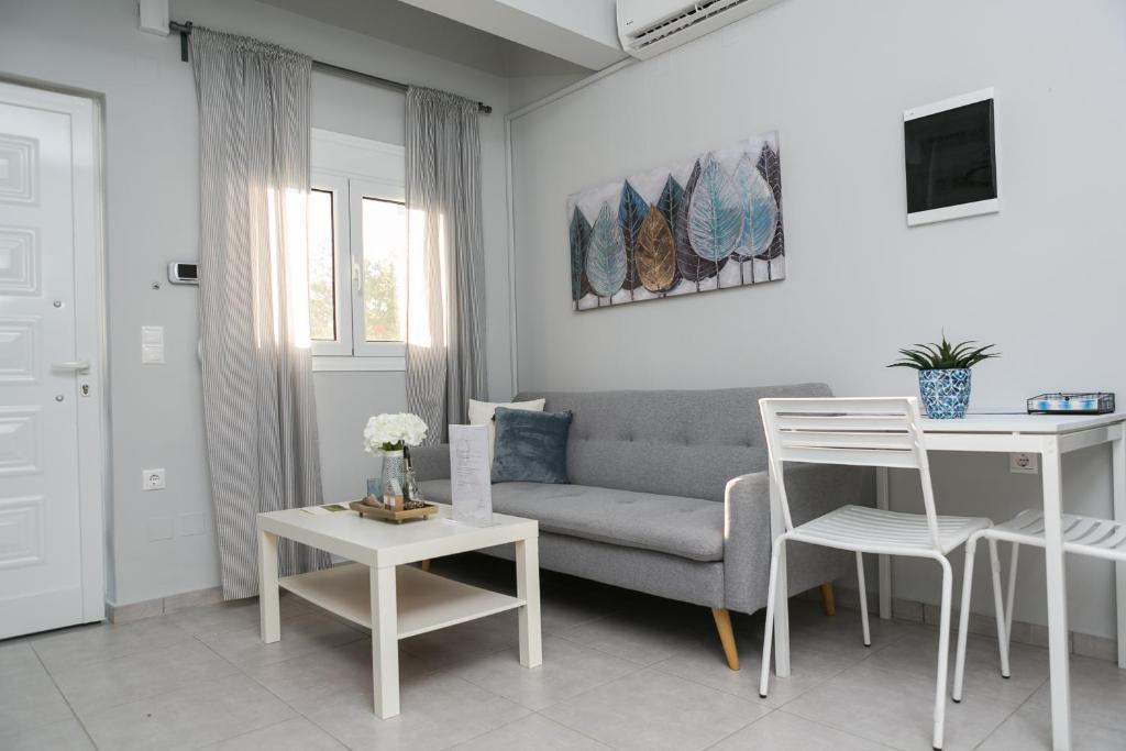 Posezení v ubytování Manos Housing Units