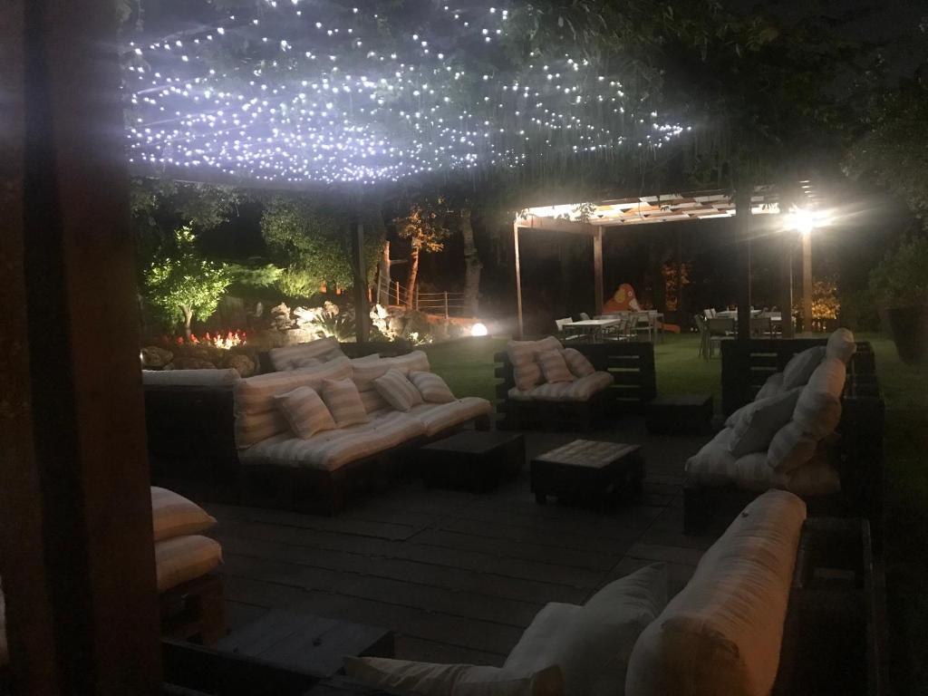 Posezení v ubytování Hotel Esteba