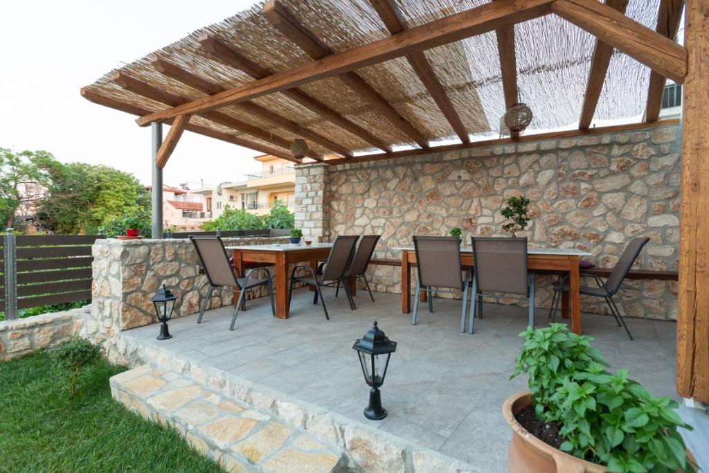 Patio nebo venkovní prostory v ubytování Pegasus Rooms