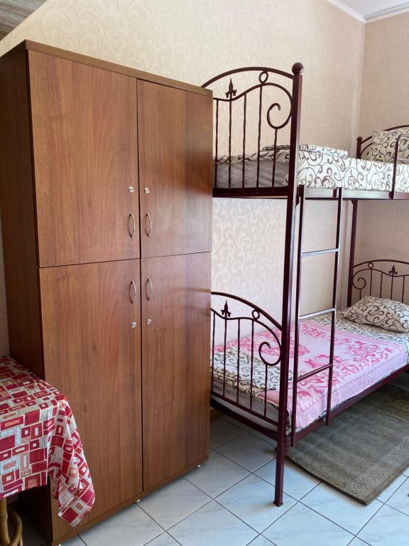 Postel nebo postele na pokoji v ubytování Centre Hostel