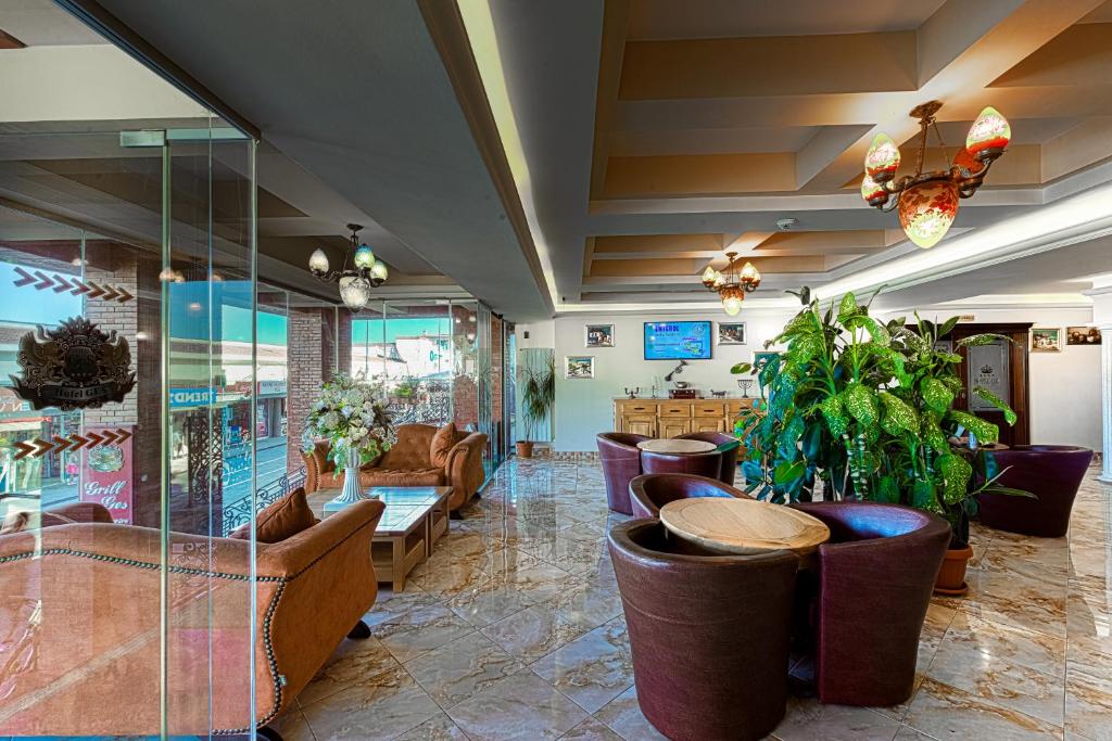 Posezení v ubytování Hotel Ges