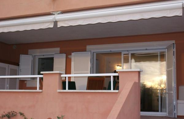 Balkón alebo terasa v ubytovaní Apartamento Buganvillea