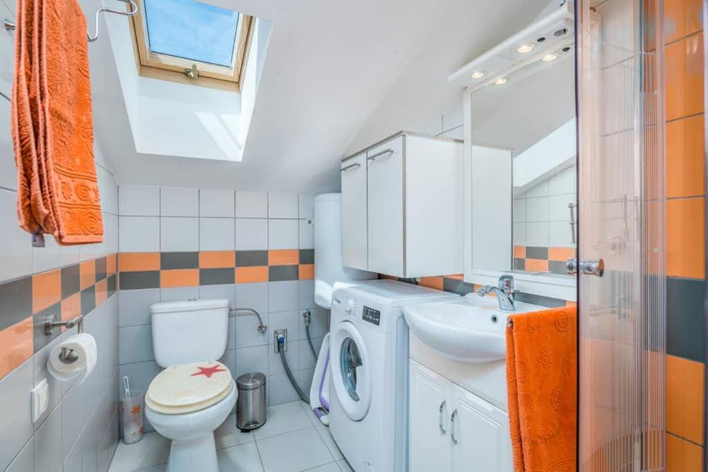 Koupelna v ubytování Apartment Windrose