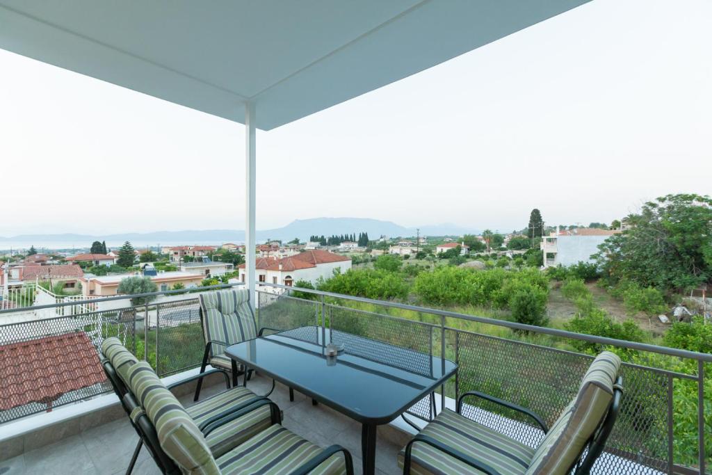 Balkón nebo terasa v ubytování Pegasus Rooms