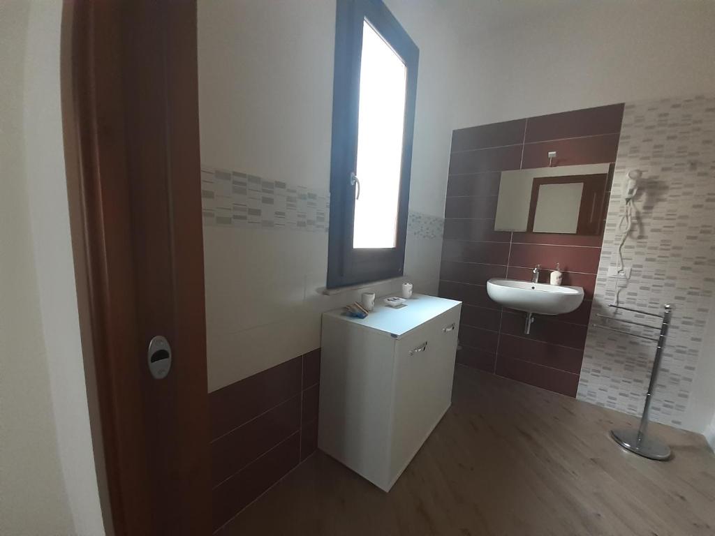 Koupelna v ubytování A casa di Vito