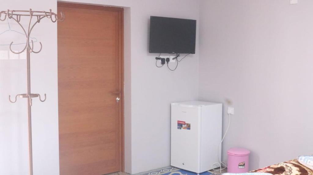 TV a/nebo společenská místnost v ubytování Jabel shams stars house