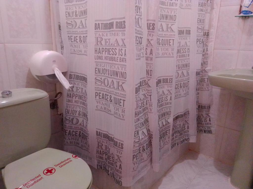 Kúpeľňa v ubytovaní Duque De Osuna