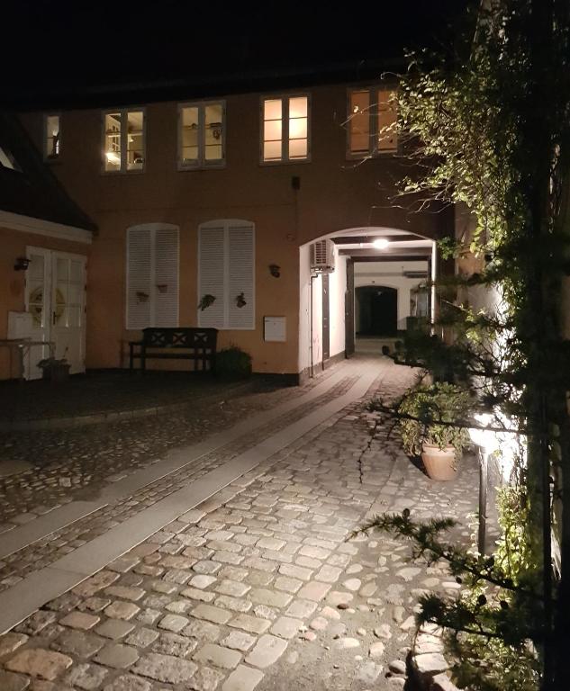 Budova, kde se bed and breakfast nachází