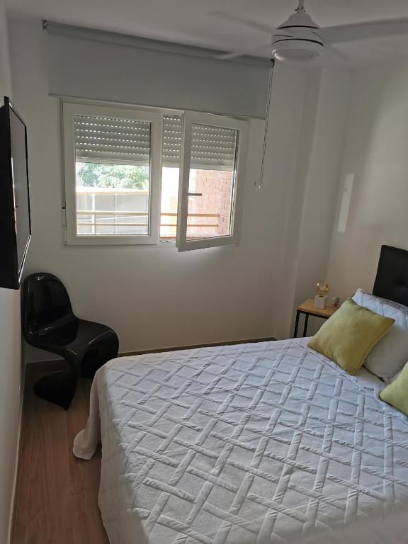 Postel nebo postele na pokoji v ubytování Apartamento Benidorm
