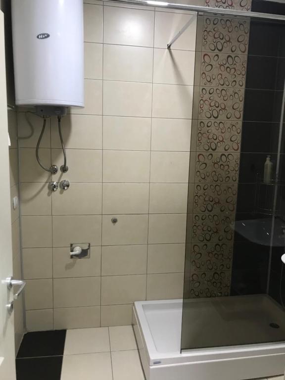 Koupelna v ubytování Dada Lux