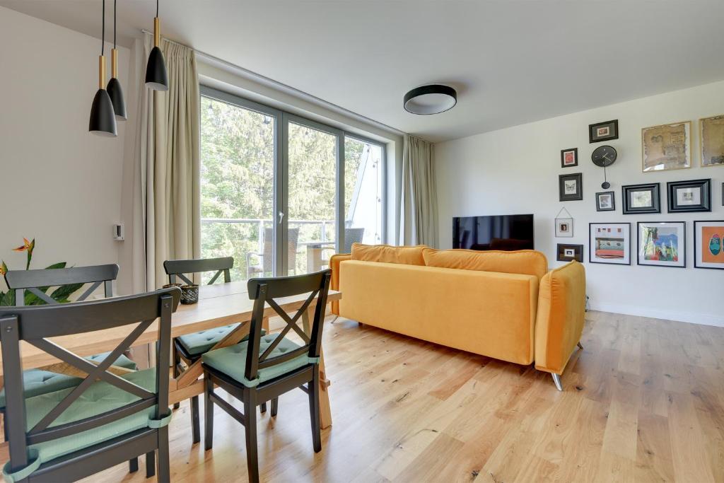 Posedenie v ubytovaní Comfort Apartments Dolny Sopot
