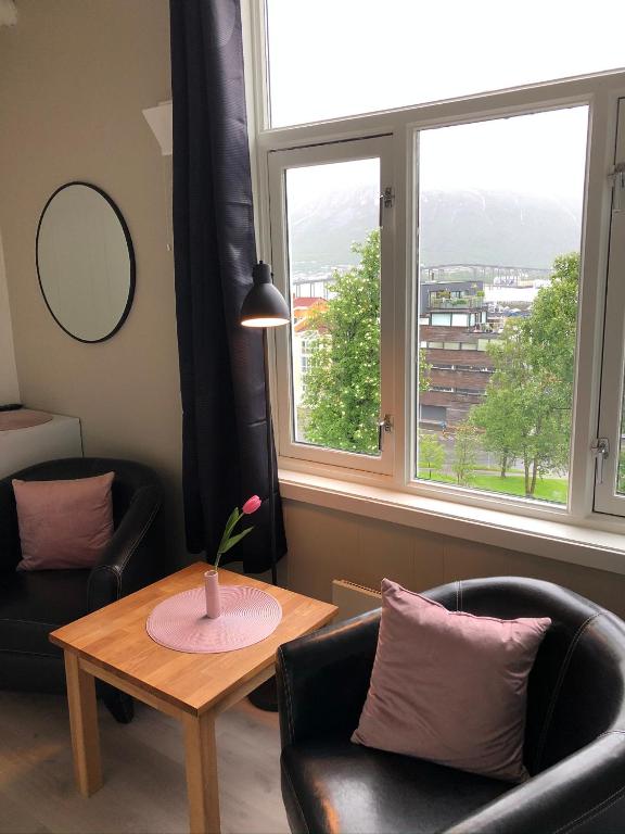 Posezení v ubytování Ami Hotel