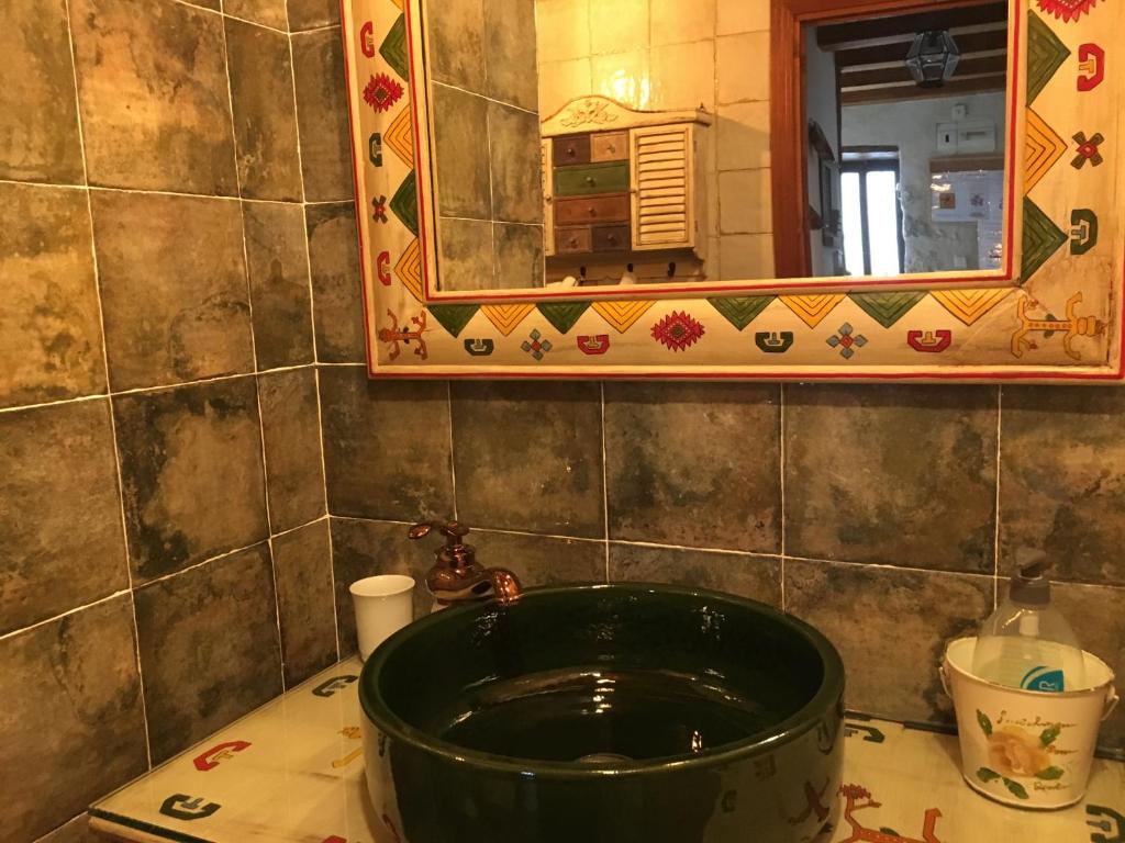 Kúpeľňa v ubytovaní CASA RURAL EL SALIDERO