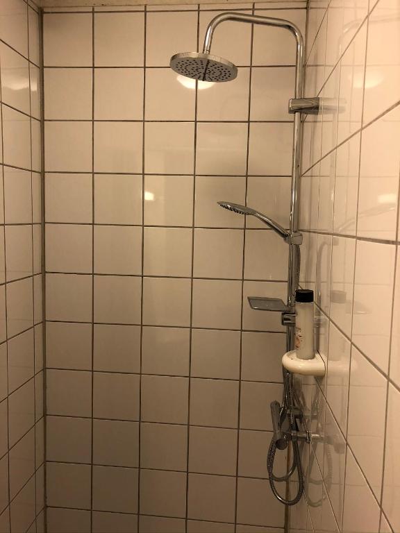 Koupelna v ubytování Ami Hotel