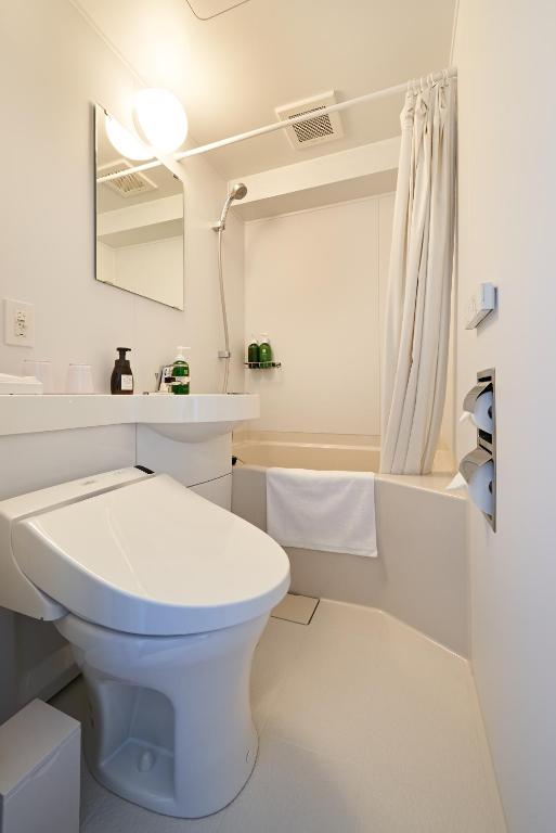 Koupelna v ubytování HOTEL Enmichi