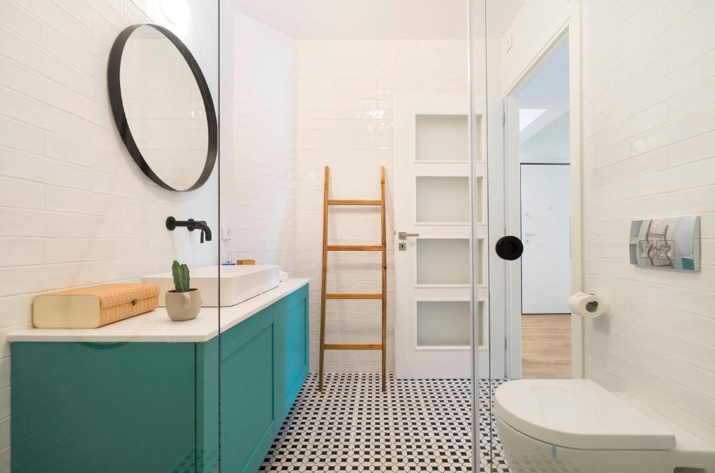 Vannituba majutusasutuses Your Perfect Relaxing Eclectic Gateway In Athens