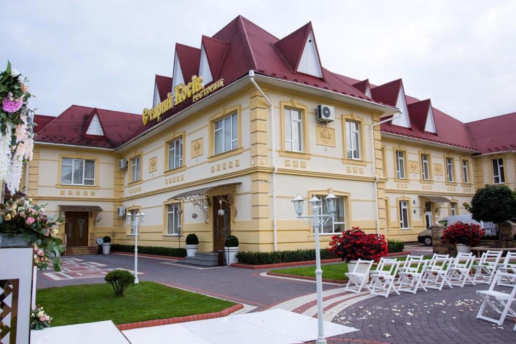 Budova, kde se hotel nachází