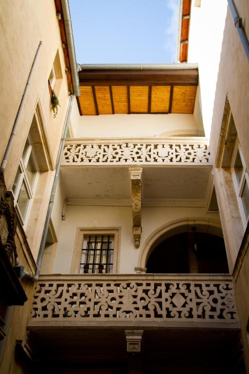 Balkon atau teras di Appartement Rennel