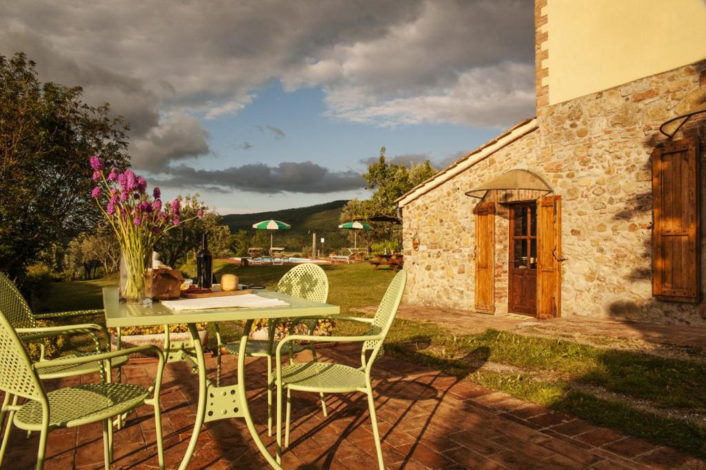 Zahrada ubytování Villa San Regolino whit private pool