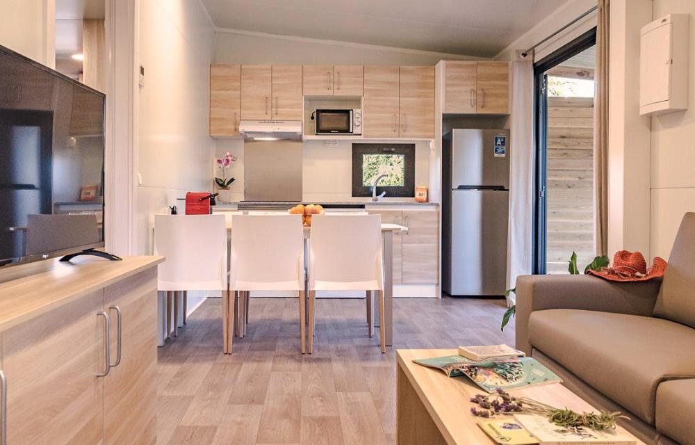Kuchyň nebo kuchyňský kout v ubytování Rubina Resort