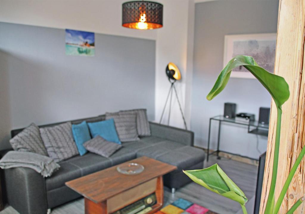 Posezení v ubytování Altstadt Ferienwohnung Erfurt