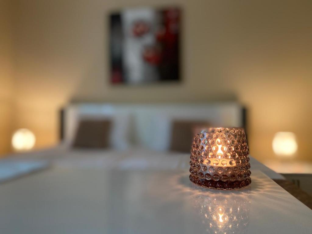 Postel nebo postele na pokoji v ubytování Guest House Golja