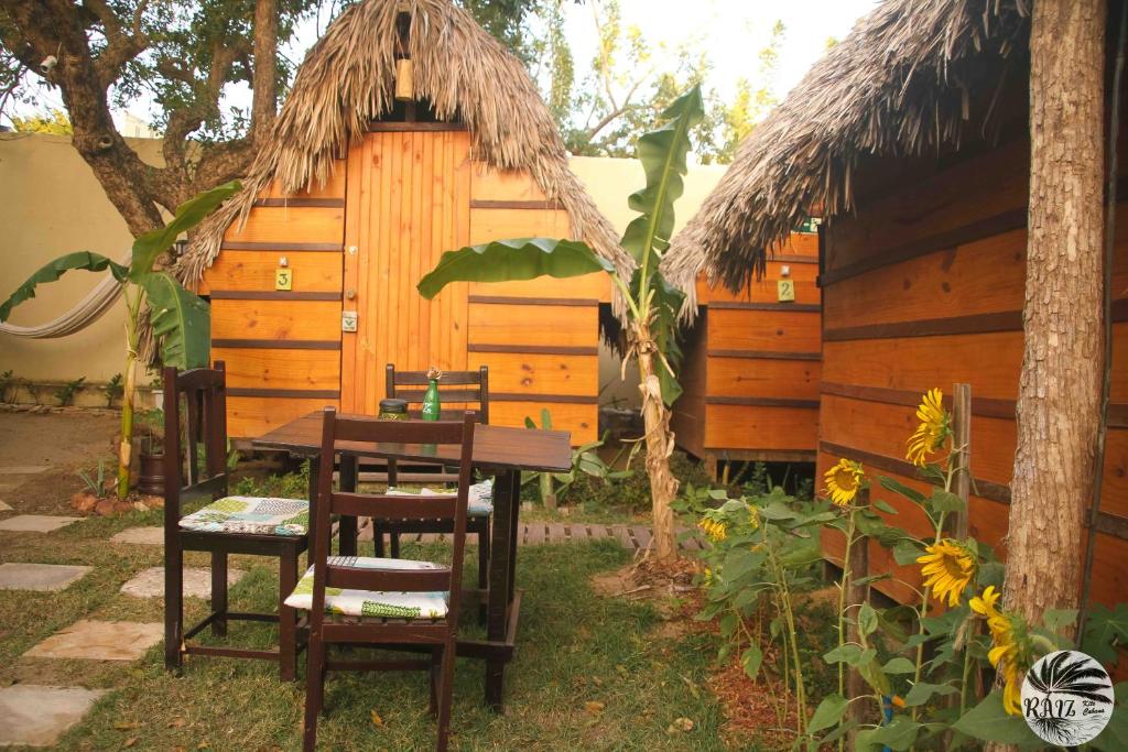 Zahrada ubytování Raiz Hostel