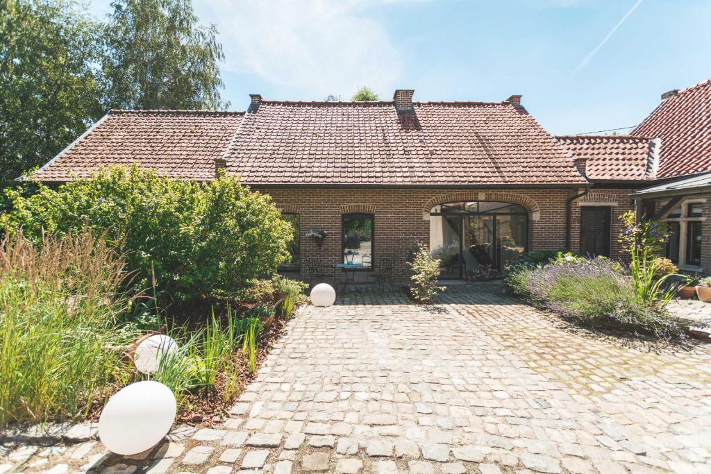 Zahrada ubytování B&B Hof Ter Koningen