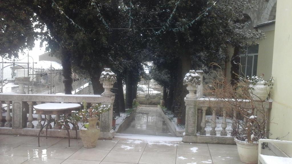 Villa Di Miscio v zime
