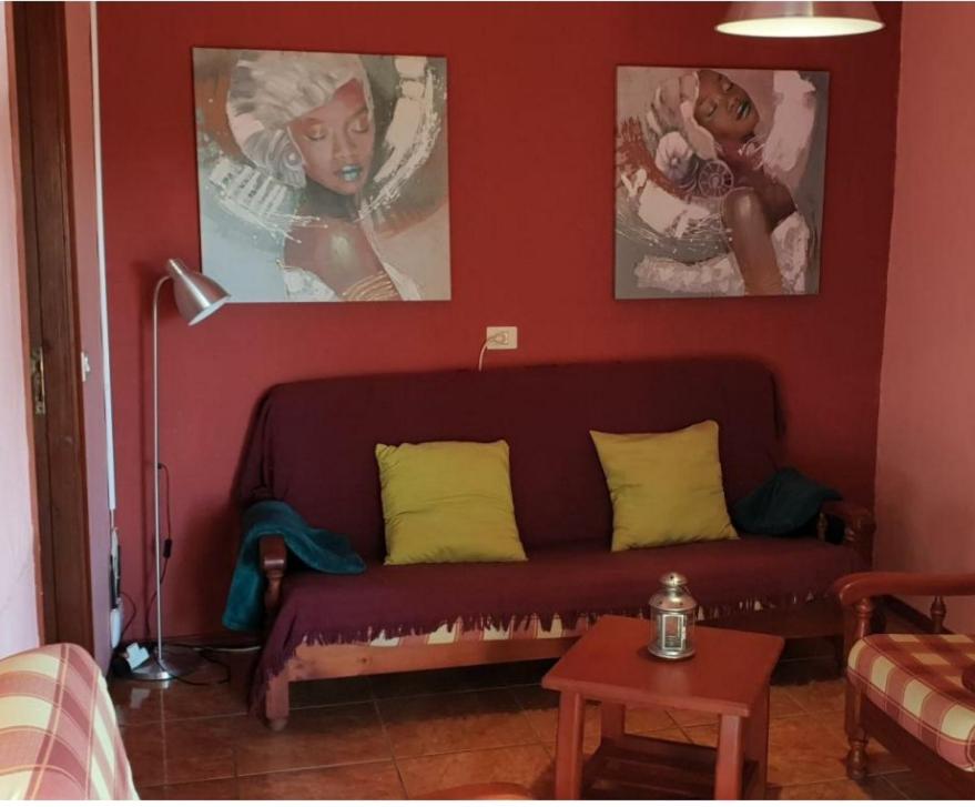 Posezení v ubytování Vivienda Casa Abuela