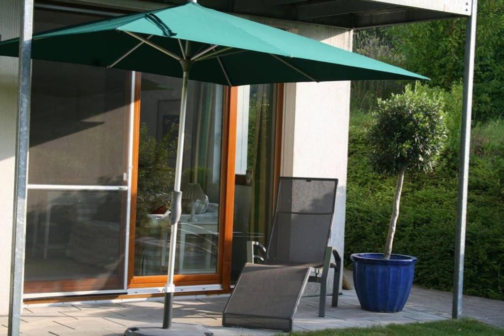 Patio nebo venkovní prostory v ubytování Ferienwohnung Höhner
