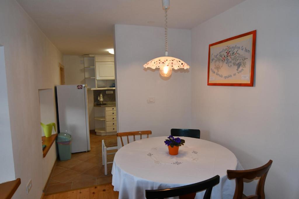 Kuchyň nebo kuchyňský kout v ubytování Apartment Perunika