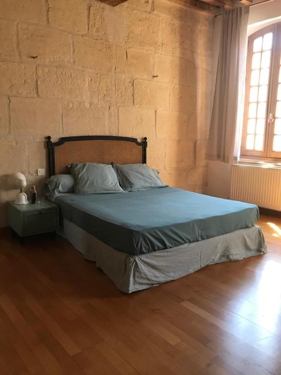 Le Patio d'Arles 객실 침대