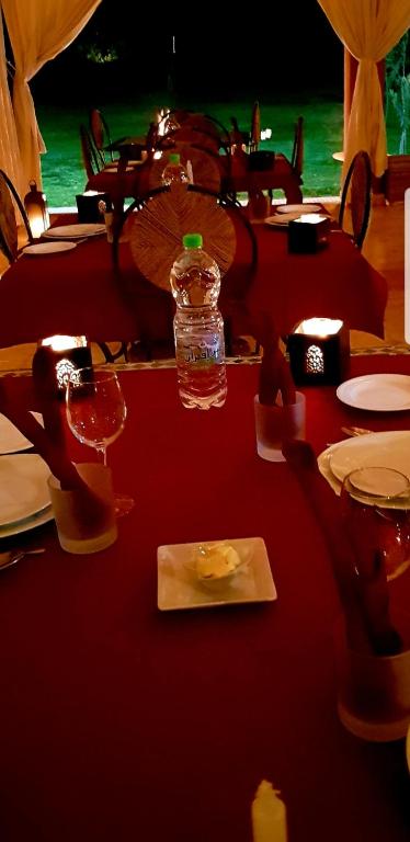 Restaurace v ubytování Ksar Salha