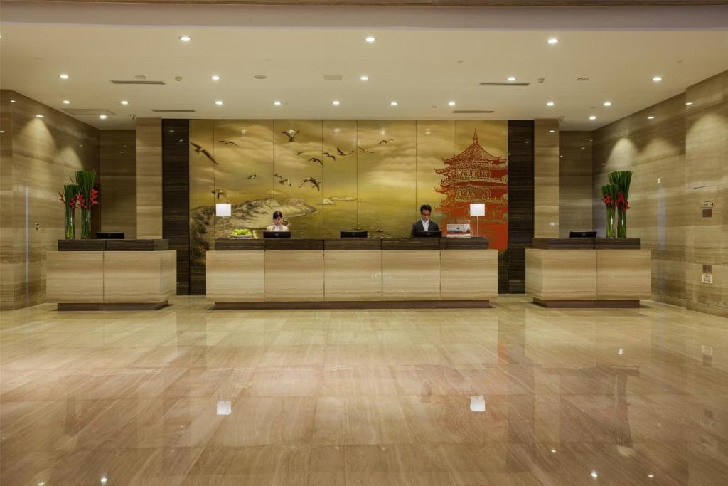 Vstupní hala nebo recepce v ubytování Holiday Inn Putian Xiuyu by IHG