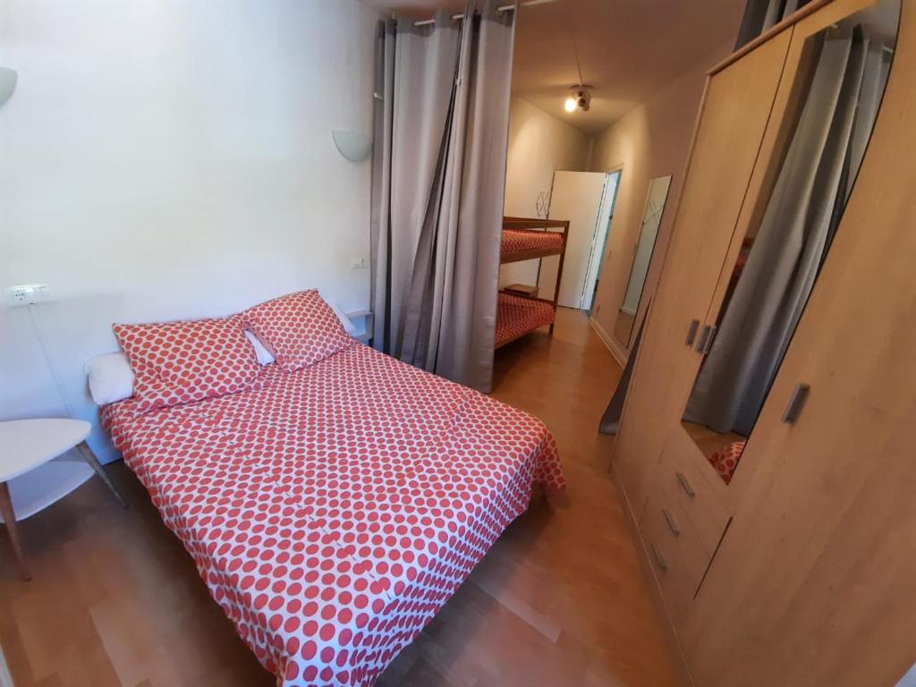 Postel nebo postele na pokoji v ubytování Altissim Grantetras