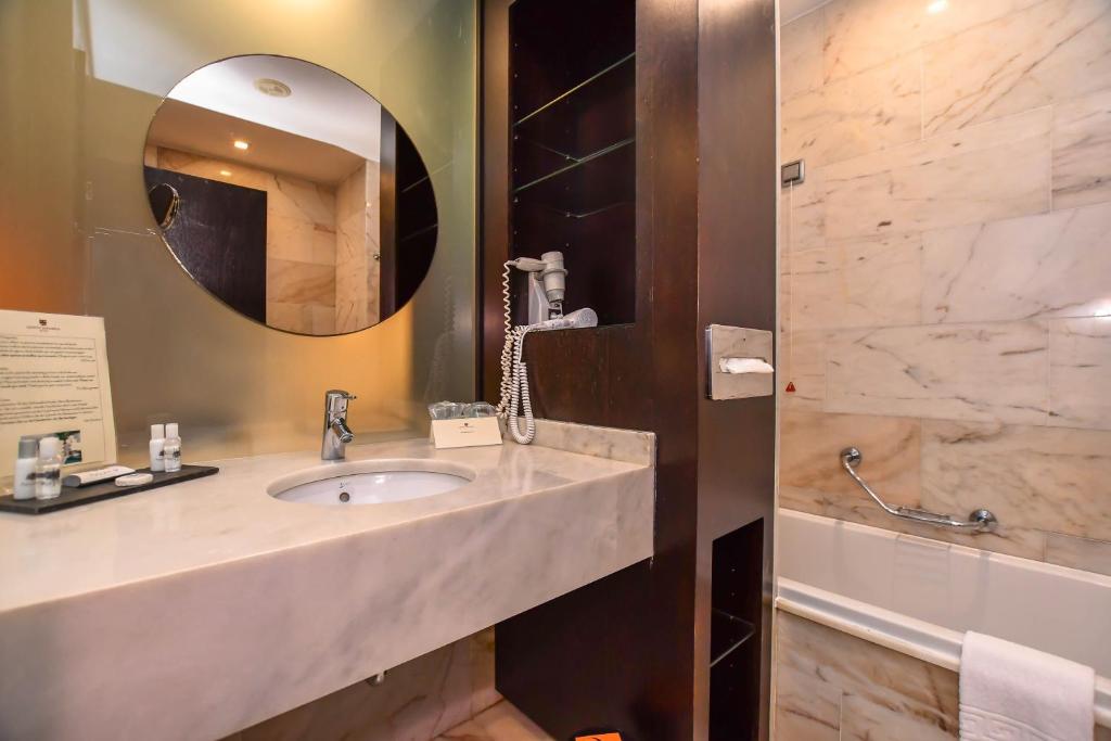 Koupelna v ubytování Quinta Mirabela - Design Hotel