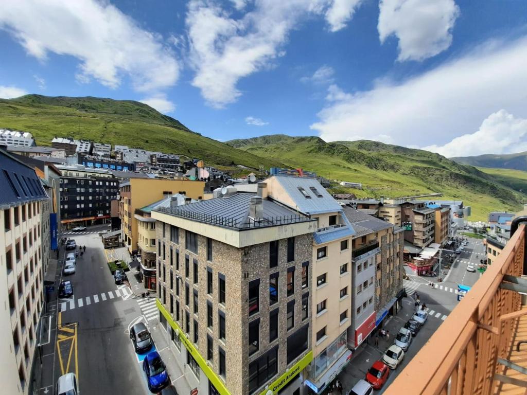 Nespecifikovaný výhled na hory nebo výhled na hory při pohledu z apartmánu