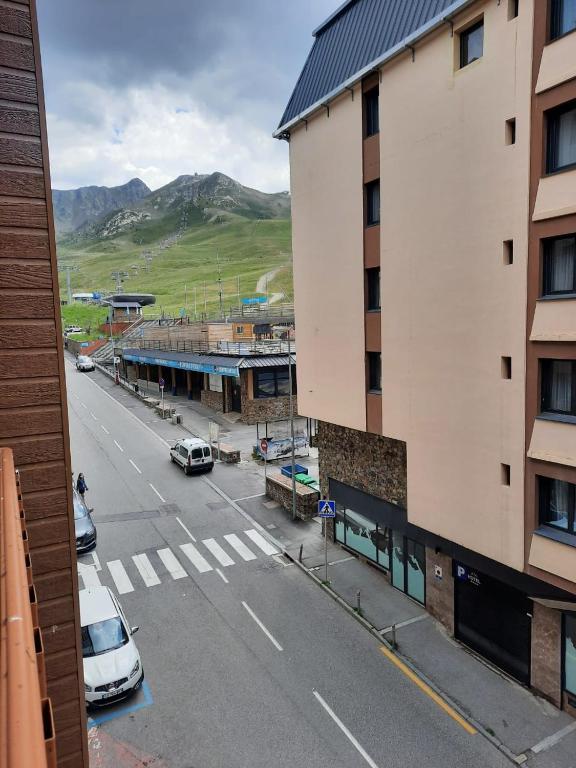 Nespecifikovaný výhled na hory nebo výhled na hory při pohledu z apartmánu