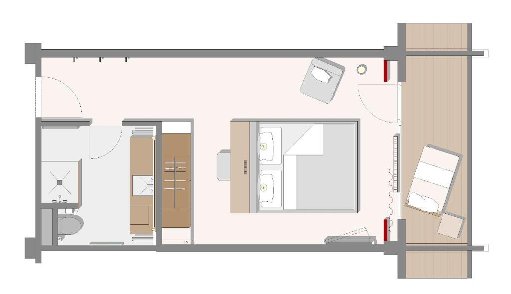 a floor plan of a house at HAIDVOGL MAVIDA Zell am See in Zell am See