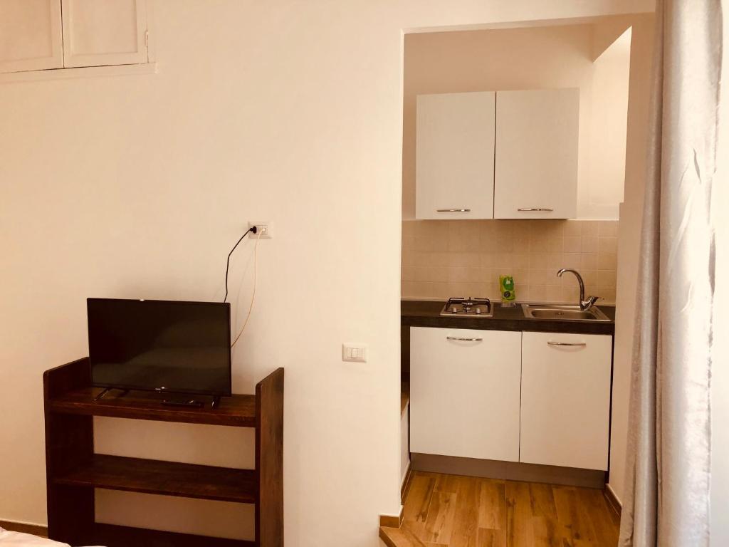 Kuchyň nebo kuchyňský kout v ubytování LeonessHouse