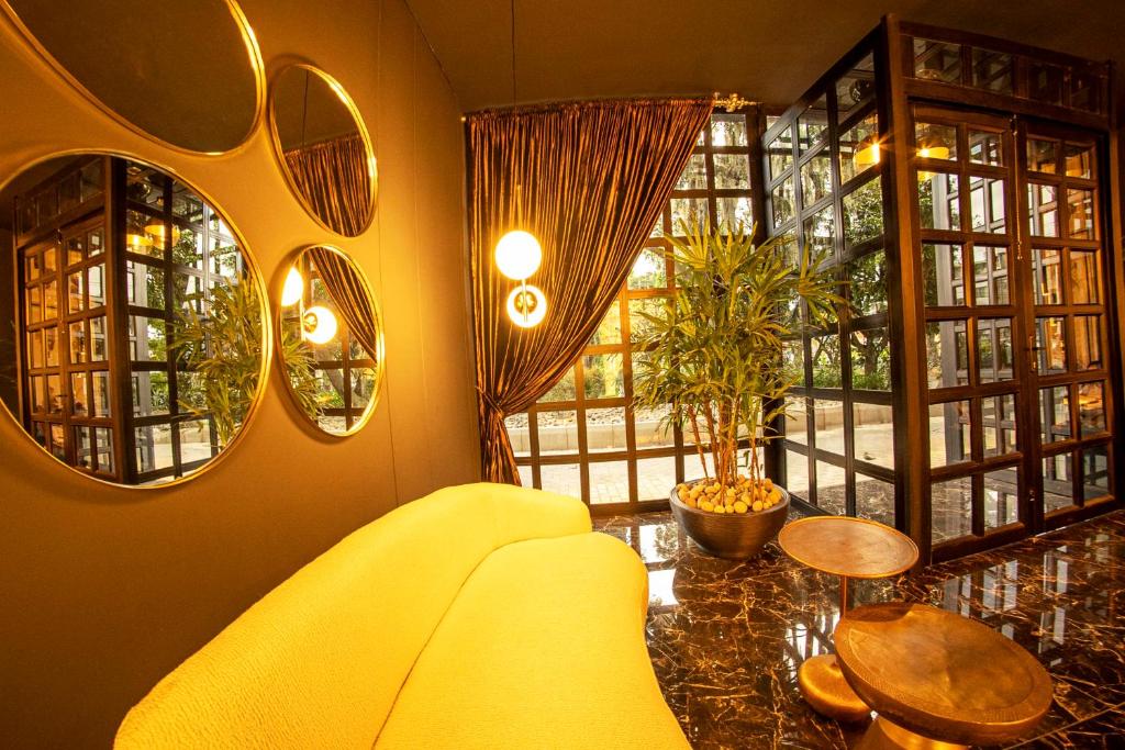 Posezení v ubytování Cavalta by Bernalo Hotels