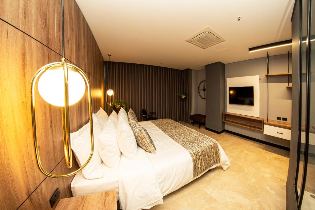 Postel nebo postele na pokoji v ubytování Cavalta by Bernalo Hotels