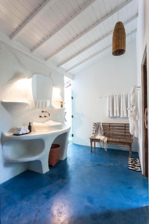 Koupelna v ubytování UXUA Casa Hotel & Spa