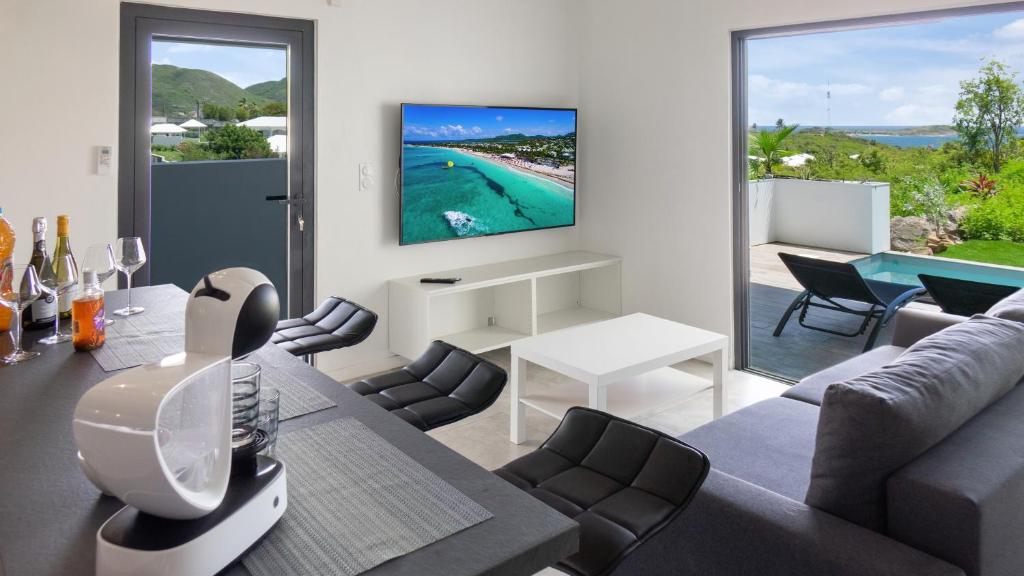 Residence BO Apartments Orient Bay I Saint-Martin - Villa With Private Pool