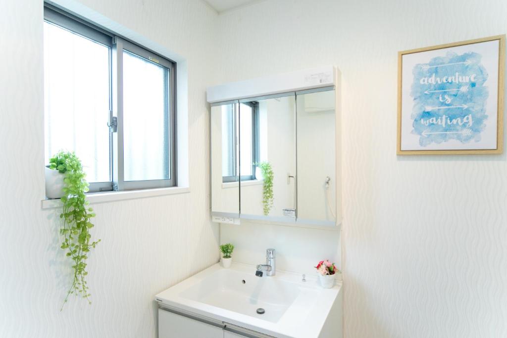 Koupelna v ubytování Yokkaichi Hazunaka Hotel