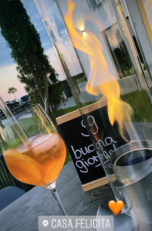Nápoje v ubytování CASA Felicita