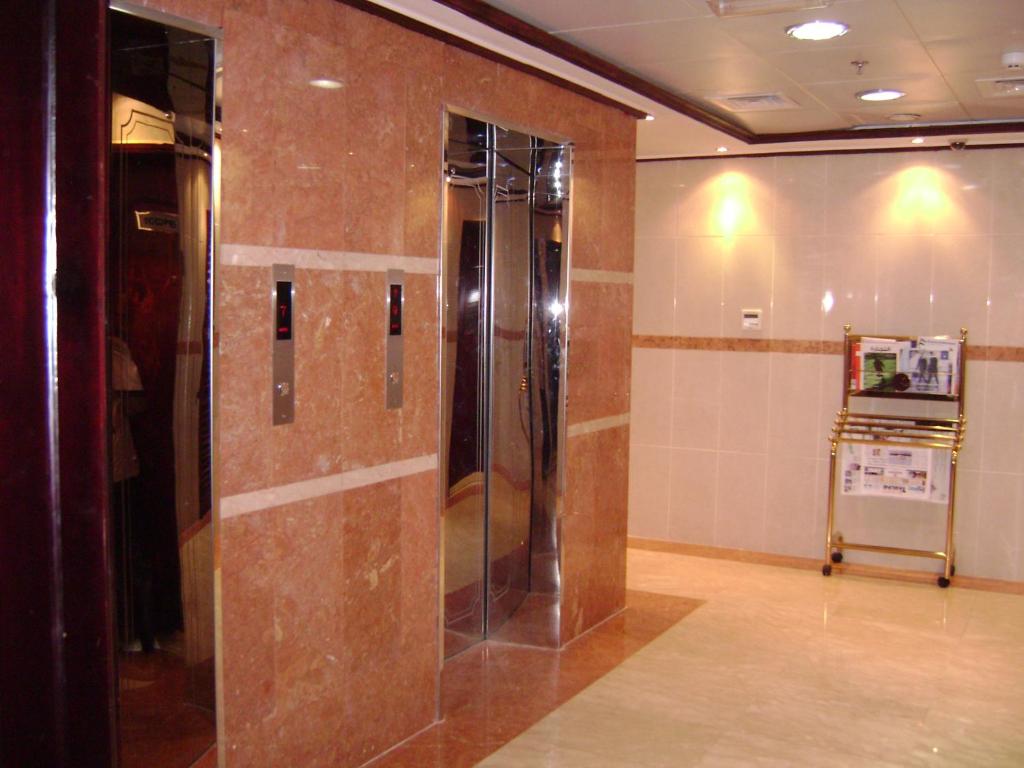 Koupelna v ubytování Al Jazeerah Hotel