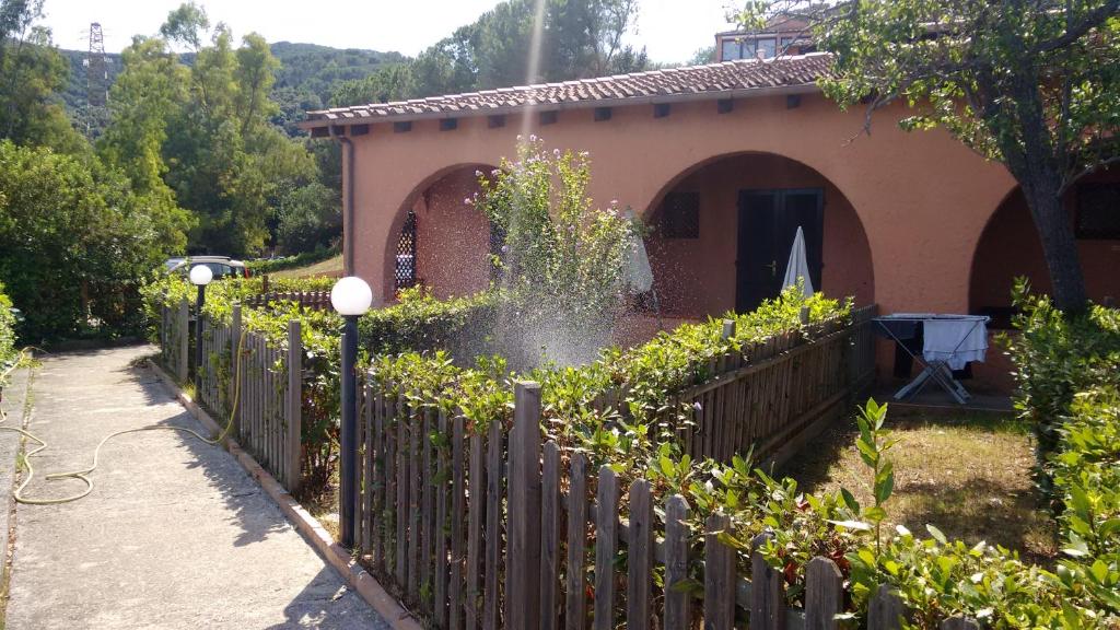 Zahrada ubytování Resort Le Picchiaie