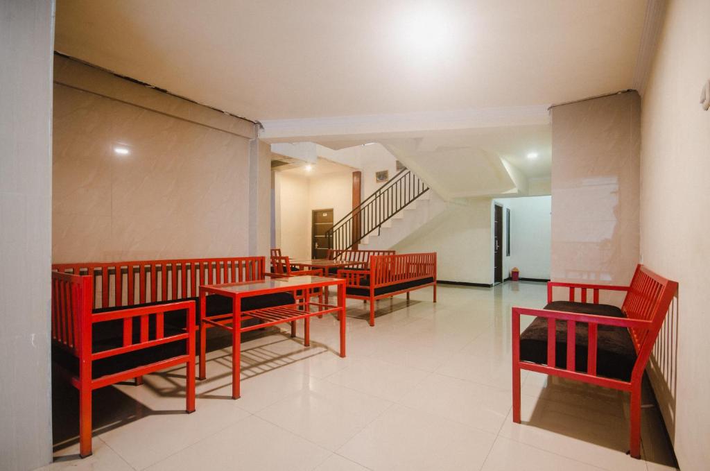 Posezení v ubytování Jember City Hotel